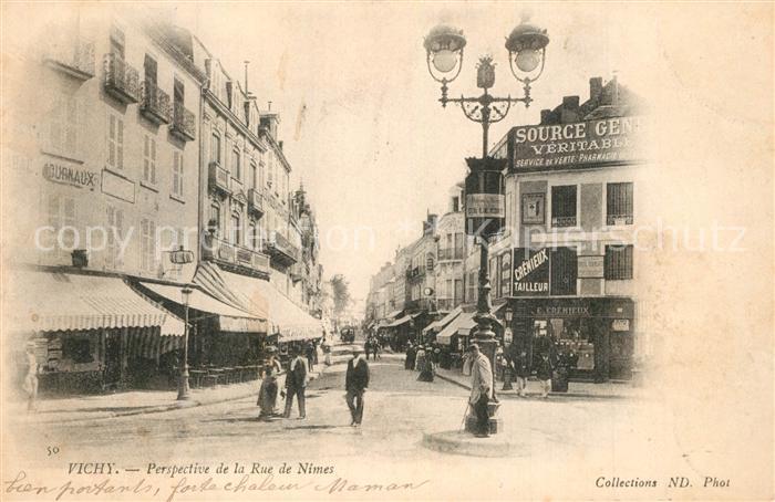 Vichy Allier Rue de Nimes