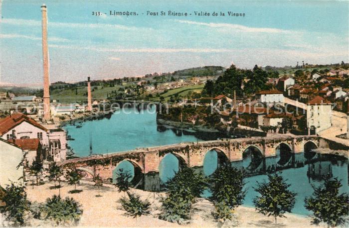 Limoges Haute Vienne Pont Saint Etienne