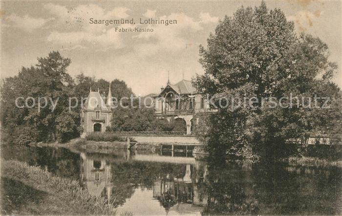 Saargemuend Fabrik Kasino