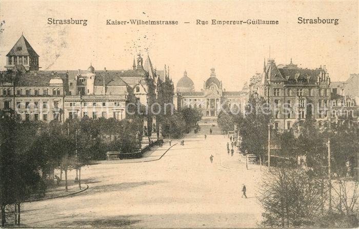 Strasbourg Alsace Kaiser Wilhelmstrasse