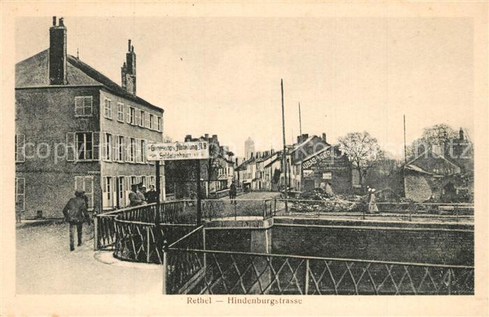 Rethel Ardennes Hindenburgstrasse