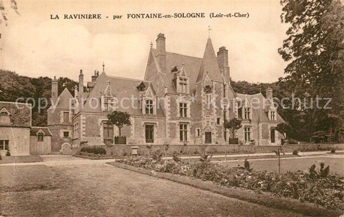 Blois 41 La Raviniere Fontaine en Sologne