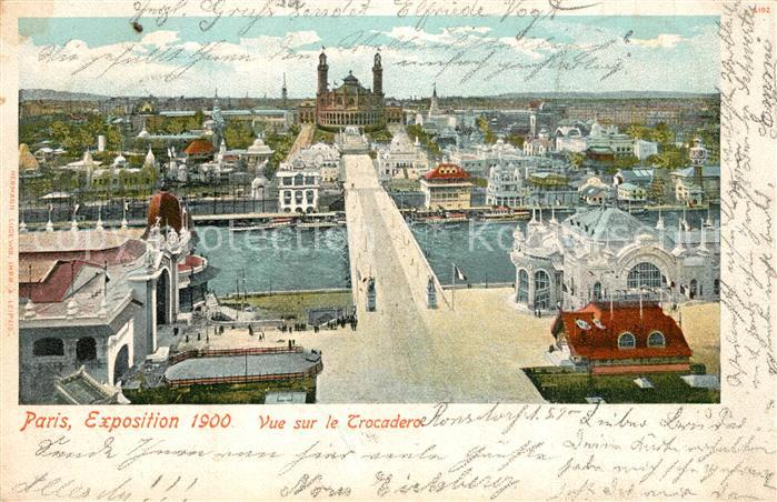 Paris Vue sur le Trocadero