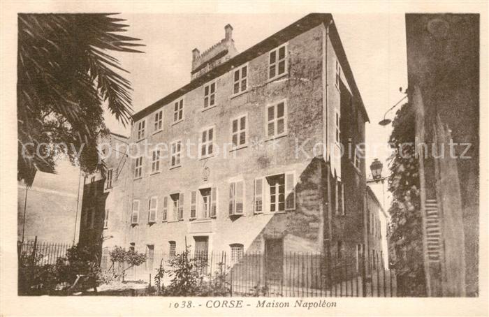 Corse Ile de Maison Napoleon