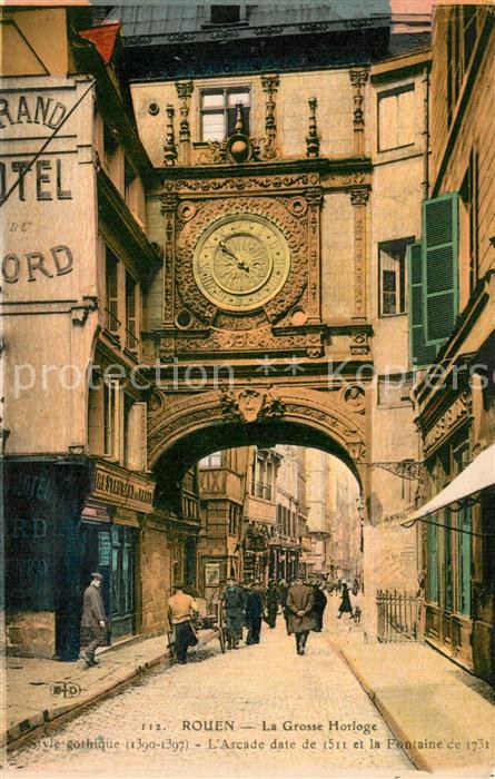 Rouen La Grosse Horloge