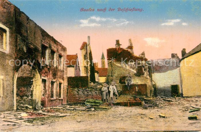 Saales Kriegszerstoerung