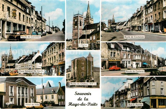 Haye-du-Puits La Route de Carentan Coutances Carteret Ho