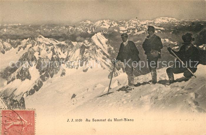 Mont Blanc Au Sommet