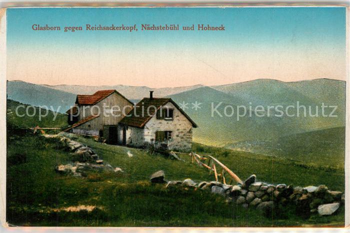 Hohneck Glasborn Reichsackerkopf Naechstebuehl