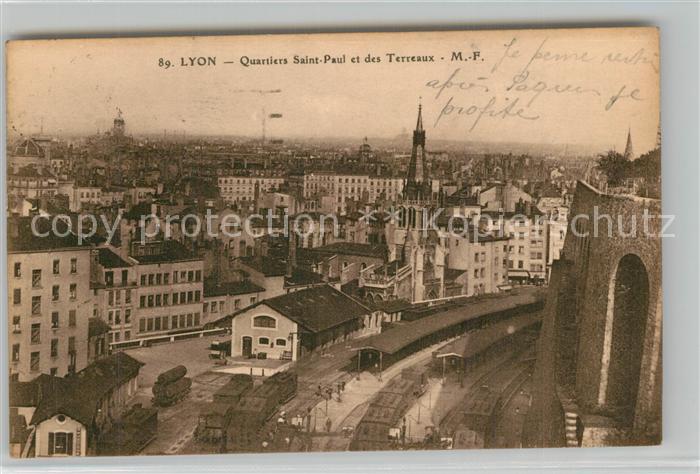 Lyon France Quartiers Saint Paul Terreaux