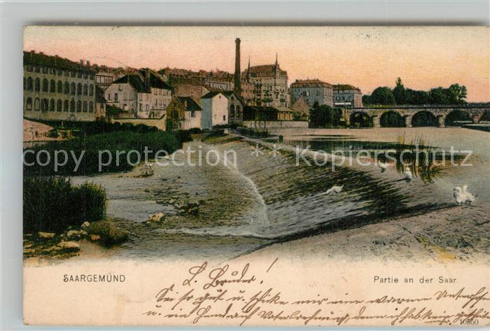 Saargemuend Panorama Saar