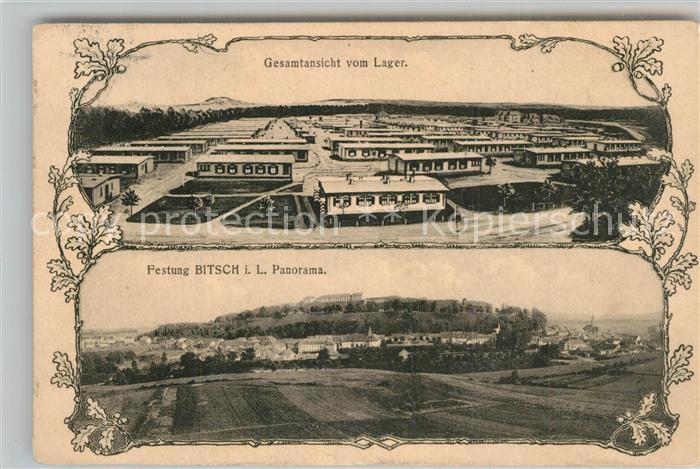 Bitsch Lothringen Lager Festung Panorama