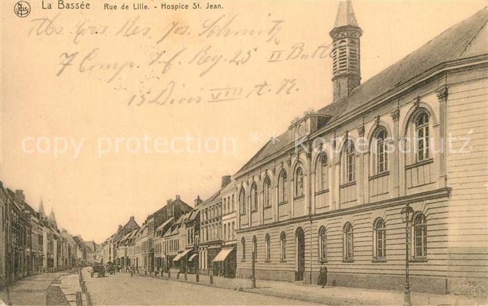 La Bassée Rue de Lille Hospice St Jean