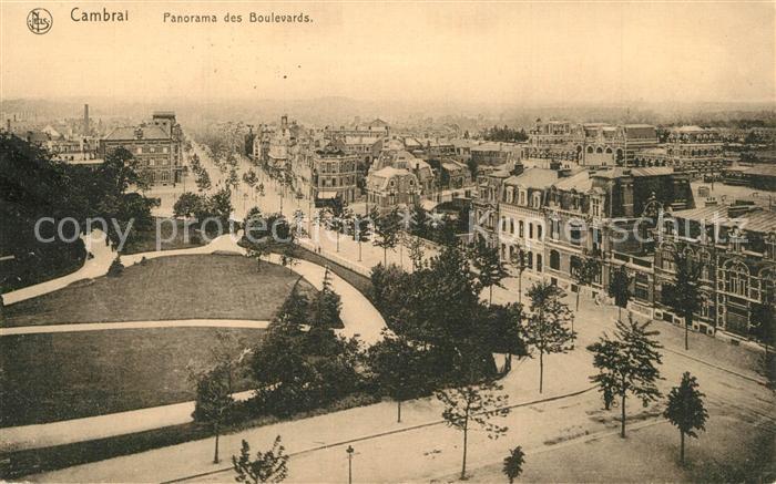 Cambrai Panorama des Boulevards