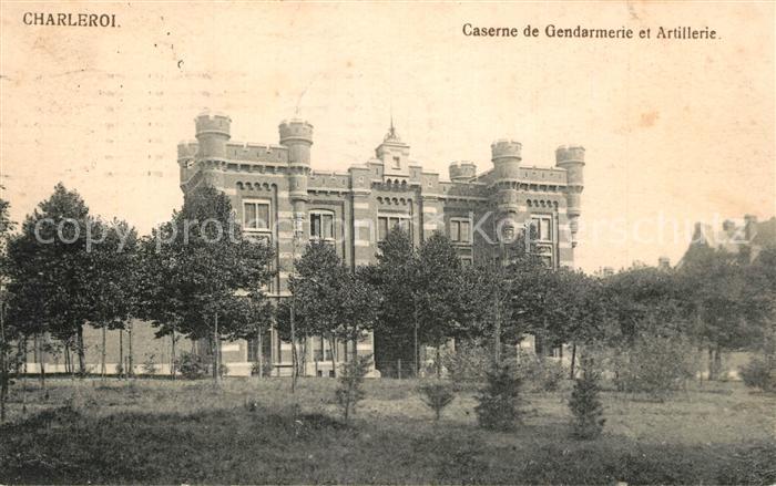 Charleroi Wallonie Caserne de Gendarmerie et Artillerie