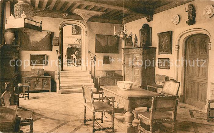 Bruges BRUGGE Belgie Hotel Gruuthuse Petite salle a manger