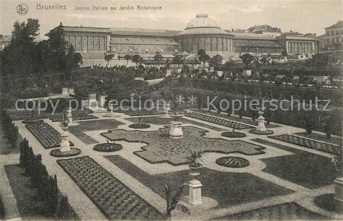 Bruxelles Bruessel Jardin Italien au Jardin Botanique