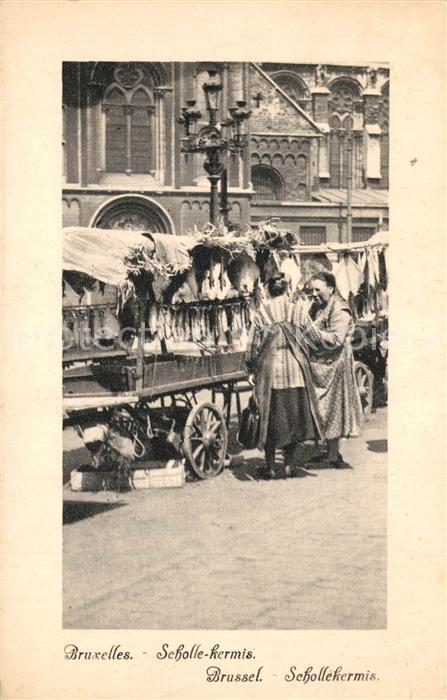 Bruxelles Bruessel Schollekermis