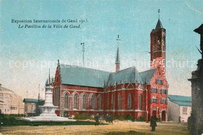 Gand Belgien Pavillon de la Ville