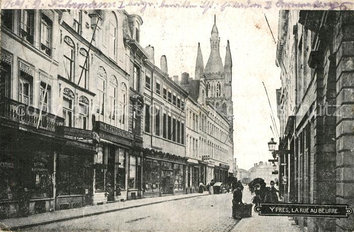 Ypern Ypres La Rue au Beurre