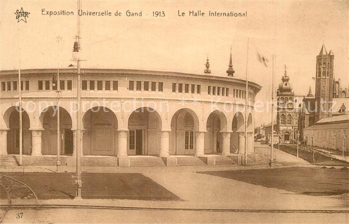 Gand Belgien Exposition Universelle de Gand 1913 Le Halle International