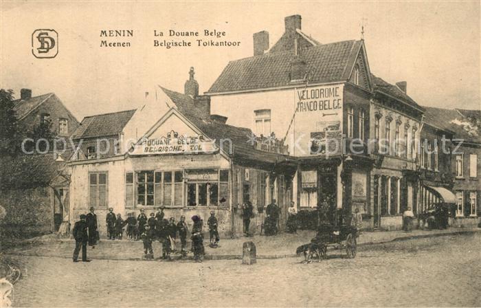 Menin la Douane Belge