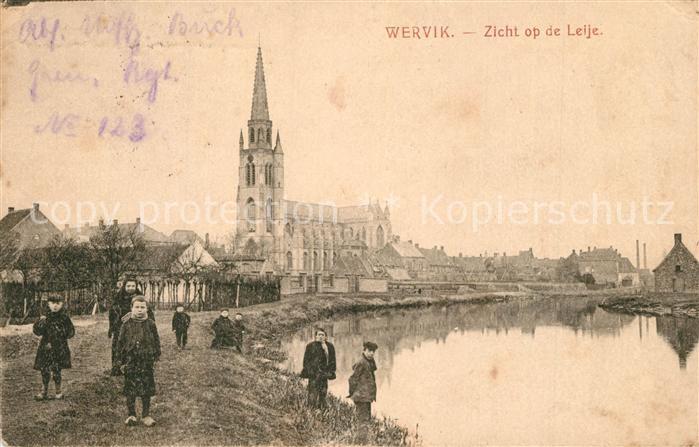Wervik Zicht op de Leije
