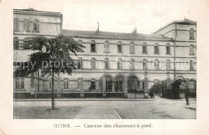 Mons Ales Caserne des chasseurs a pied