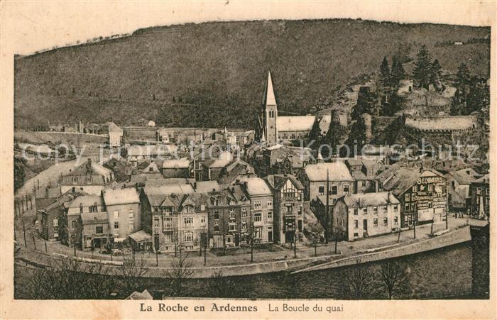 La Roche-en-Ardennes La Boucle du quai