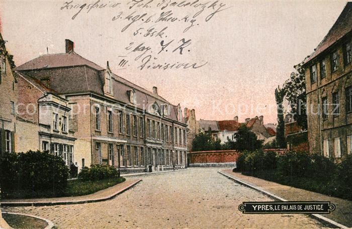 Ypern Ypres Le Palais de Justice