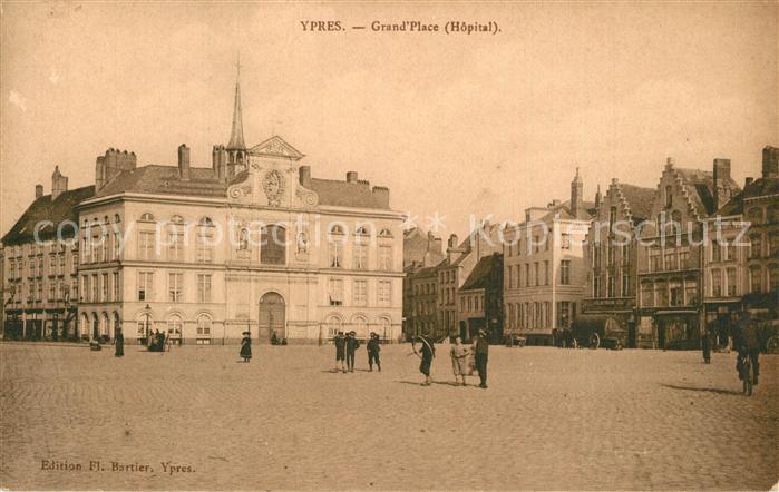 Ypern Ypres Grand Place Hopital