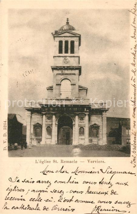 Verviers Liege Wallonie Eglise St Remacle