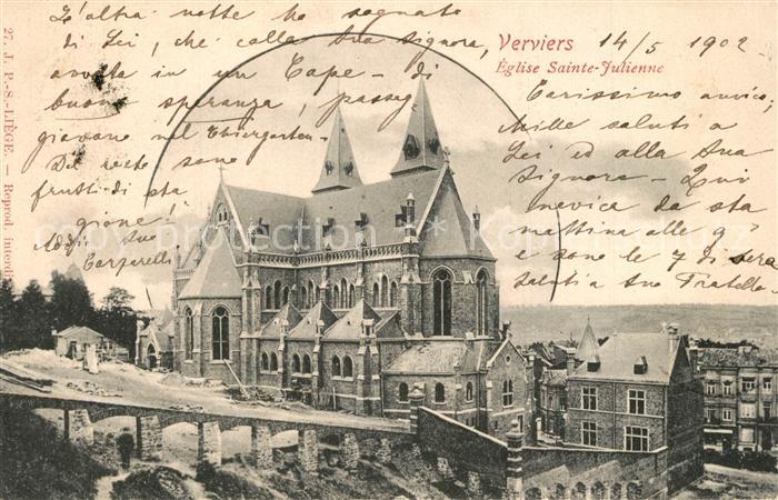 Verviers Liege Wallonie Eglise Sainte Julienne