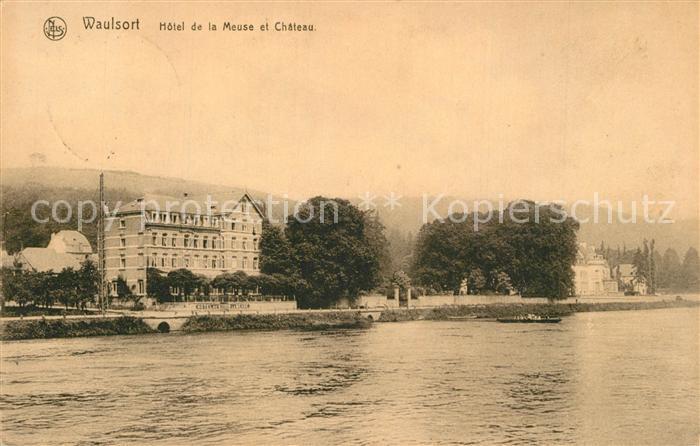 Waulsort Hotel de la Meuse et Chateau