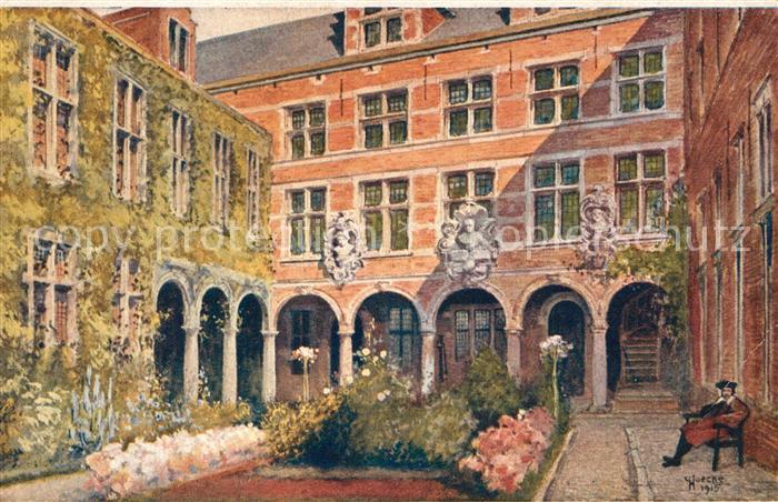 Antwerpen Anvers Binnenhof van het Plantijns museum