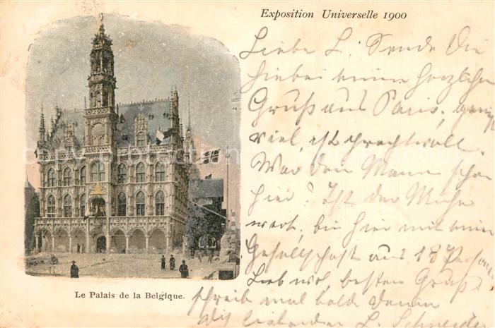 Bruxelles Bruessel Le Palais de la Belgique