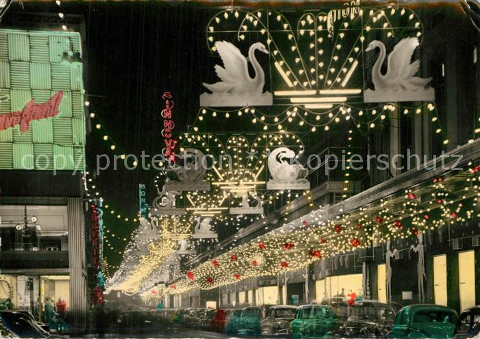 Bruxelles Bruessel Les Ferries lumineuses Rue Neuve