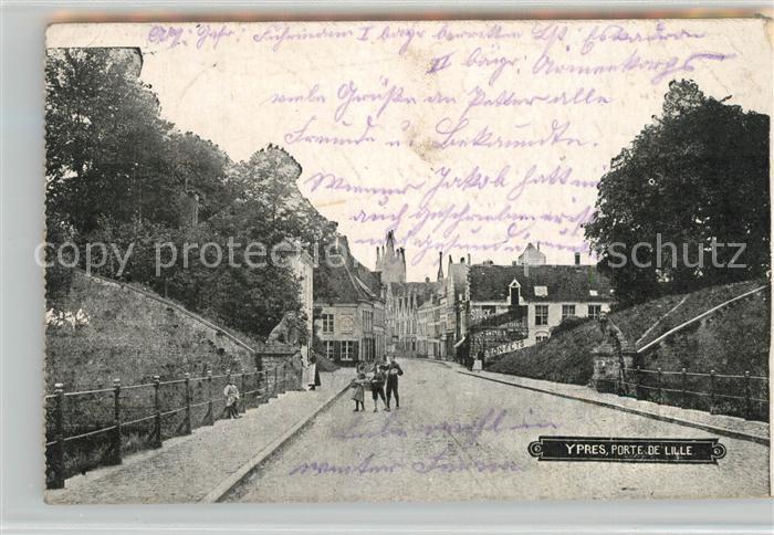 Ypern Ypres Porte de Lille
