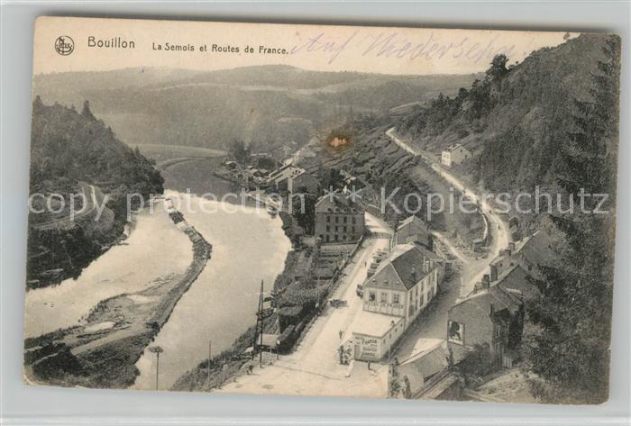 Bouillon Wallonne La Semois et Routes de France