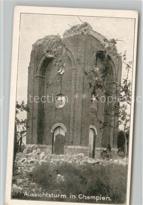 Champien Zerstoerter Aussichtsturm