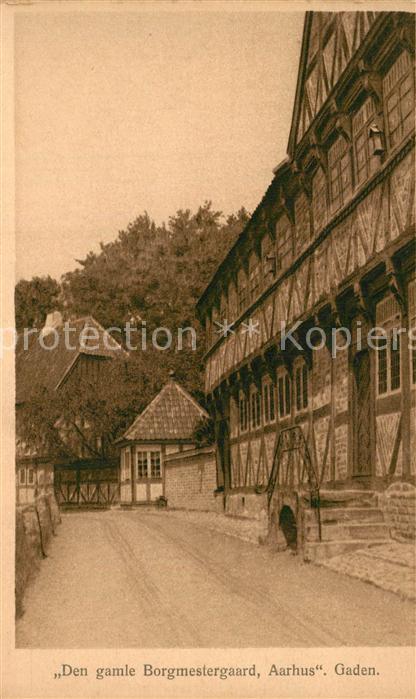 Aarhus Den gamle Borgmestergaard Gaden