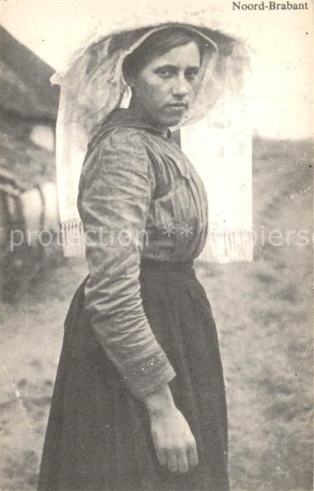 Trachten Holland Noord Brabant Junge Frau