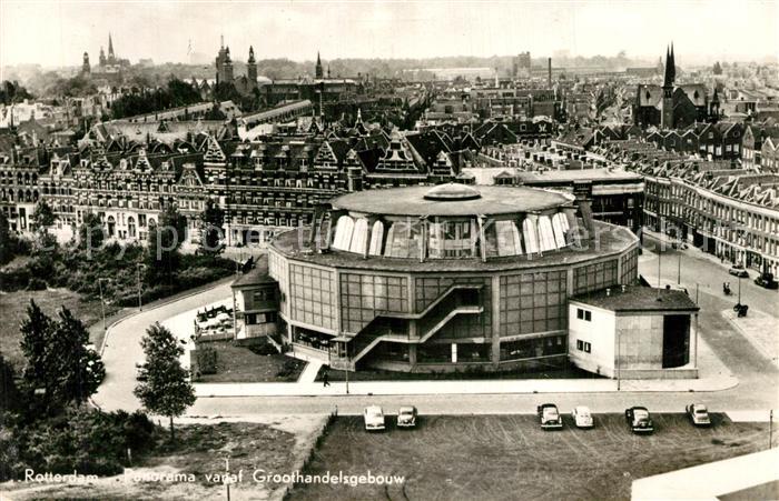 Rotterdam Panorama vanaf Groothandelsgebouw