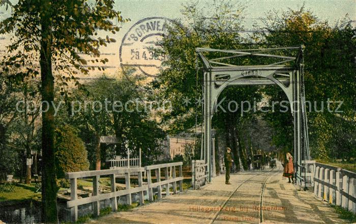 Hillegersberg Plaats Tivoli Brug Freizeitpark Bruecke