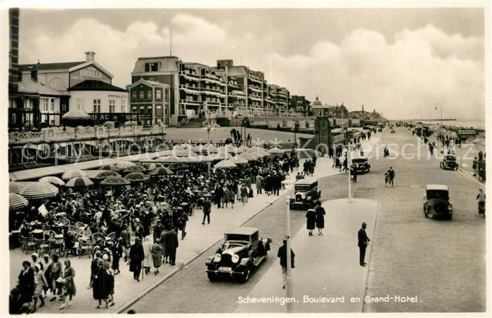 Scheveningen Boulevard en Grand Hotel
