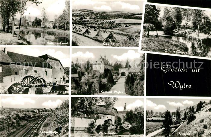 Wylre Geul Geuldal Gronsselenput Kasteel Wijlre Watermolen Miljoenenlijntje