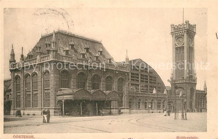 Oostende Ostende Mittenstatie
