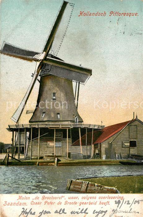 Zaandam Molen de Grootvorst