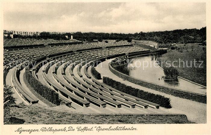 Nijmegen Volkspark de Goffert Openluchttheater Freilufttheater