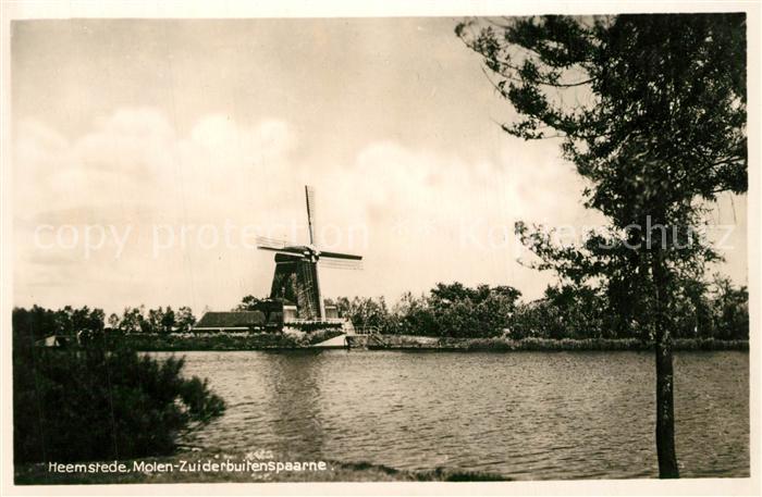 Heemstede Molen Zuiderbuitenspaarne Windmuehle
